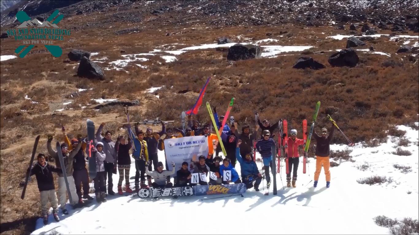 Nepal ski and snowboarding school