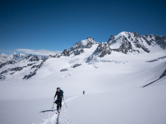 ski de rando touring mont blanc suisse