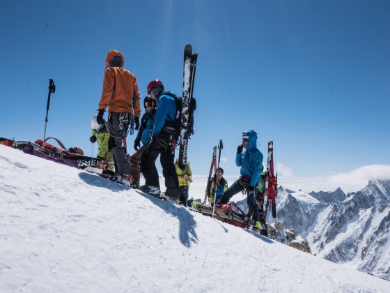 ski de rando massif du mont blanc