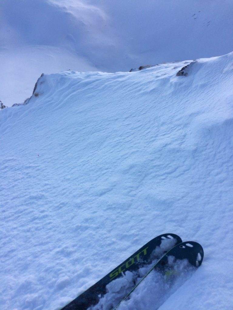 ski pente raide alpes bernoises oberland