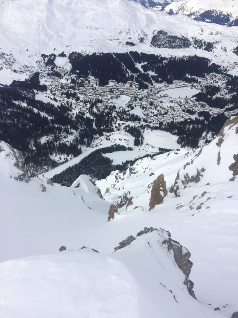 ski pente raide grisons arosa
