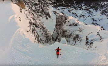 Cambre d'Aze Couloir le Vermicelle ski