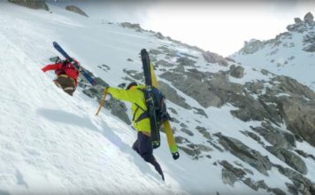 aiguille argentiere couloir barbey aurelien ducroz mathis dumas