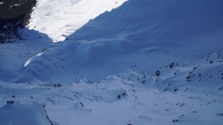 ski pente raide suisse arosa