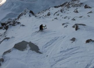 Couloir mallory ski alex pittin tony lamiche video