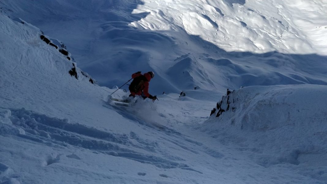 Belledonne Moulin Lambert ski de pente raide