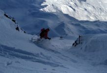 Belledonne Moulin Lambert ski de pente raide