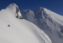 L'Etale massif des Aravis ski de pente raide